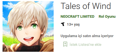 Tales Of Wind APK indir