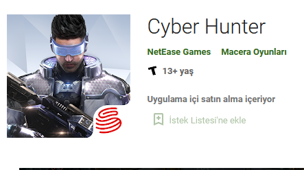 Cyber Hunter APK indir